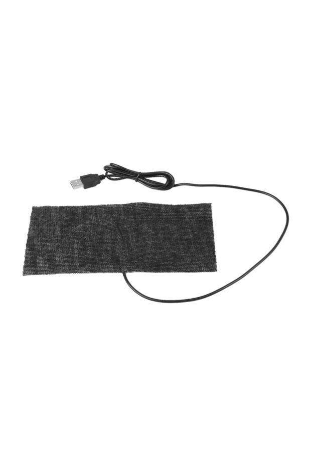 Black USB Heating Pad Carbon Fiber Heating Mat Electric Cloth Heater Heating Film Body Heating Tools