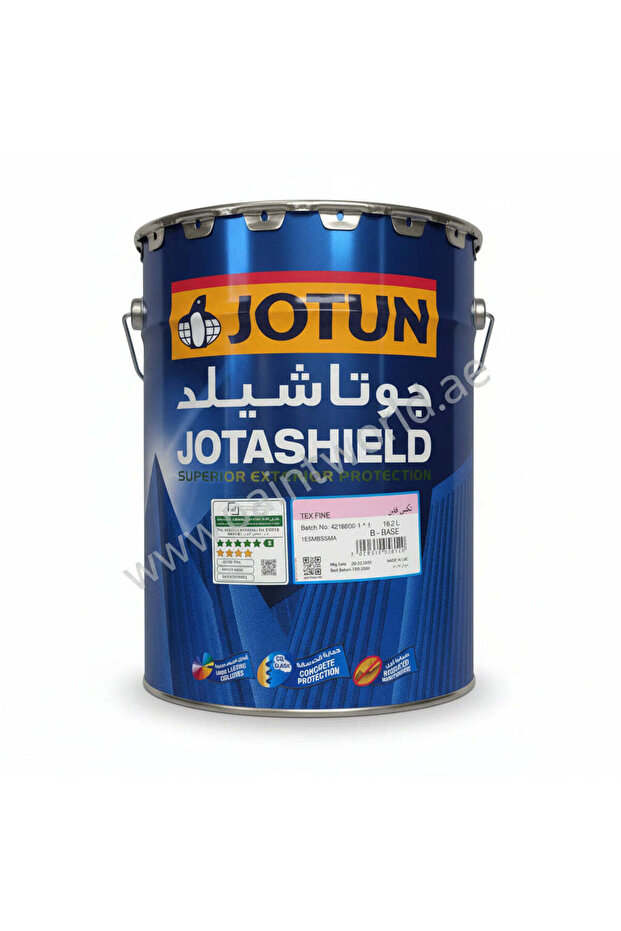 JOTASHIELD TEX FINE WHITE 18 L – FINE TEXTURED WALL PAINT PURE ACRYLIC SILK FINISH