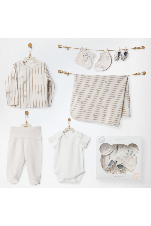 Baby Hospital Release 7 Pcs Newborn Set Zzz Zebra