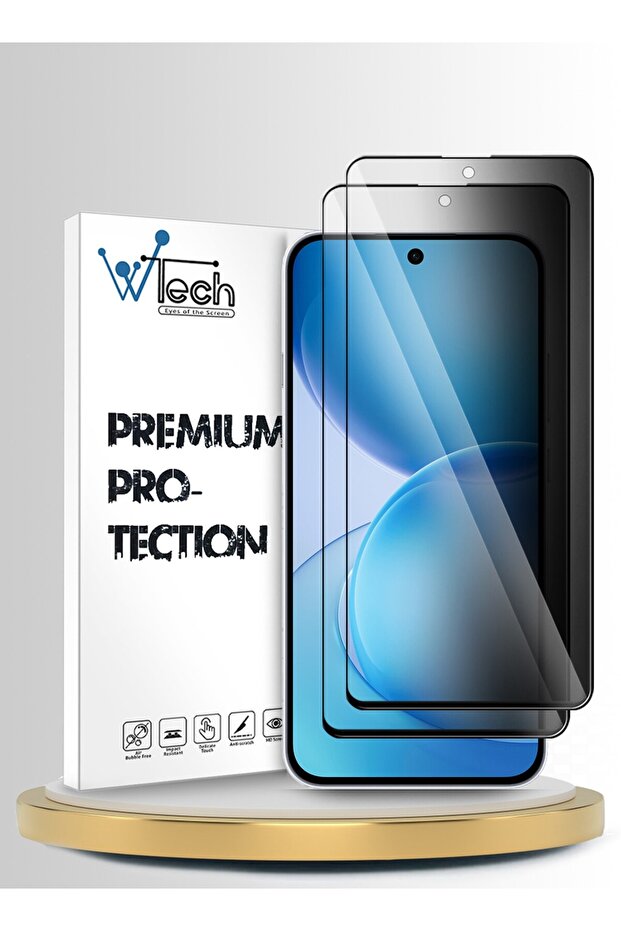 Reno16 5G 2026 / Reno16 Pro 5G 2026 Premium E2E Series Privacy Full Cover Tempered Glass 2 Pack Clear/Black