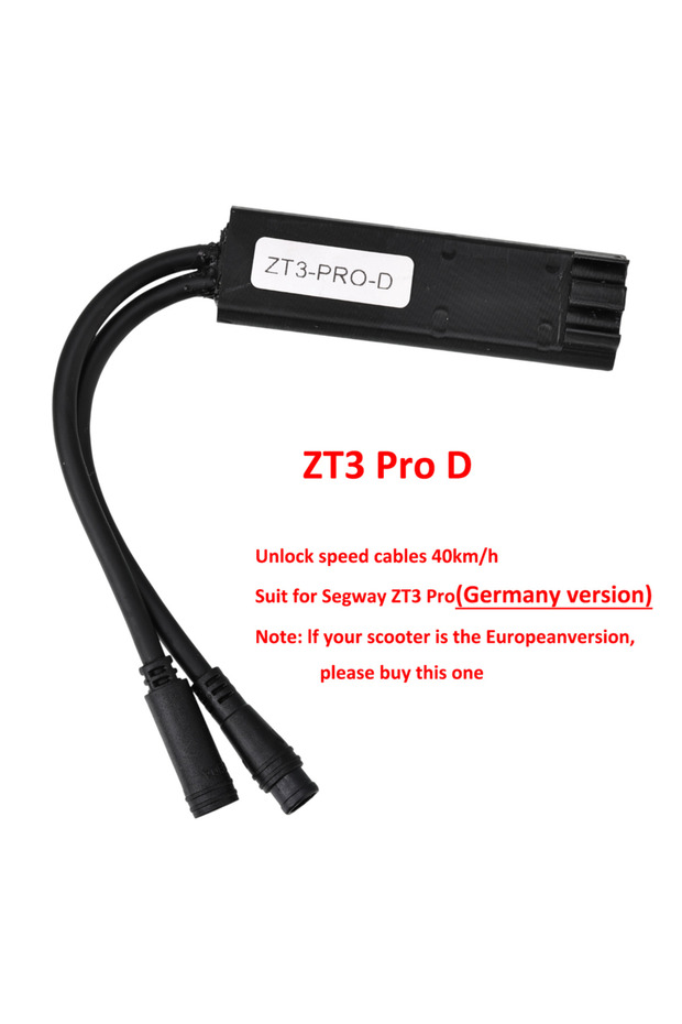 D German version Speed Unlock Controller for Segway ZT3 / ZT3 Pro - Max Speed 40km/h Upgrade Module
