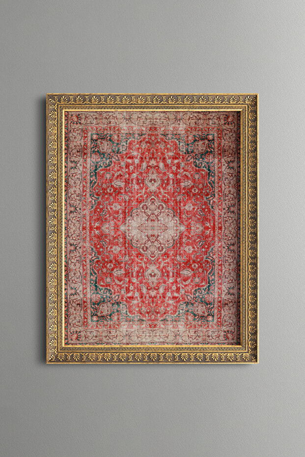 Carpet Pattern - Vintage Patterned Painting - Thin Model