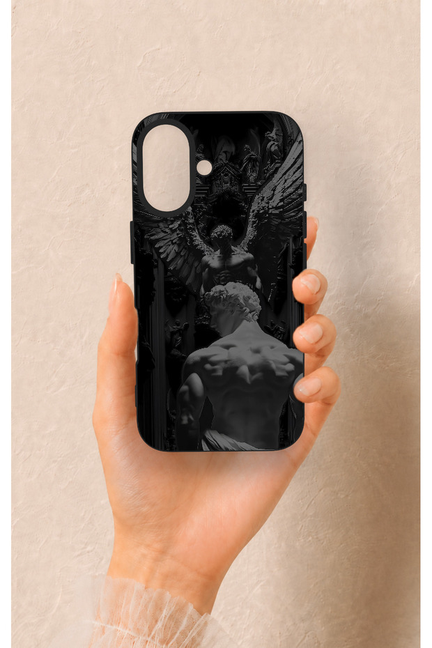 iPhone 16 Compatible Icarus Patterned Silicone Case