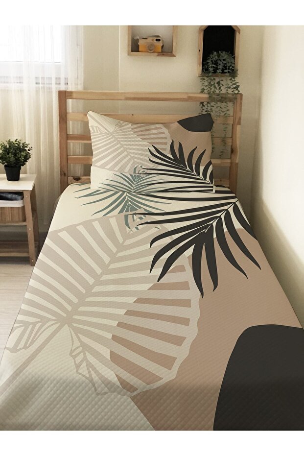 Modern Patterned Baby and Child Printed Single Pique Set 160 X 220 cm Colorful
