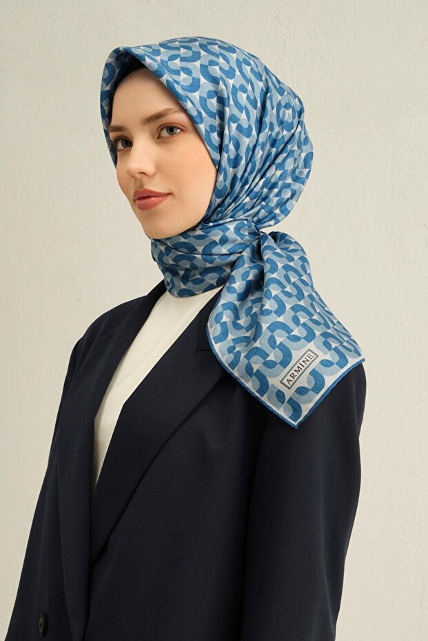 وشاح حرير 2025 ربيع-صيف - 9321D-04 - سورا