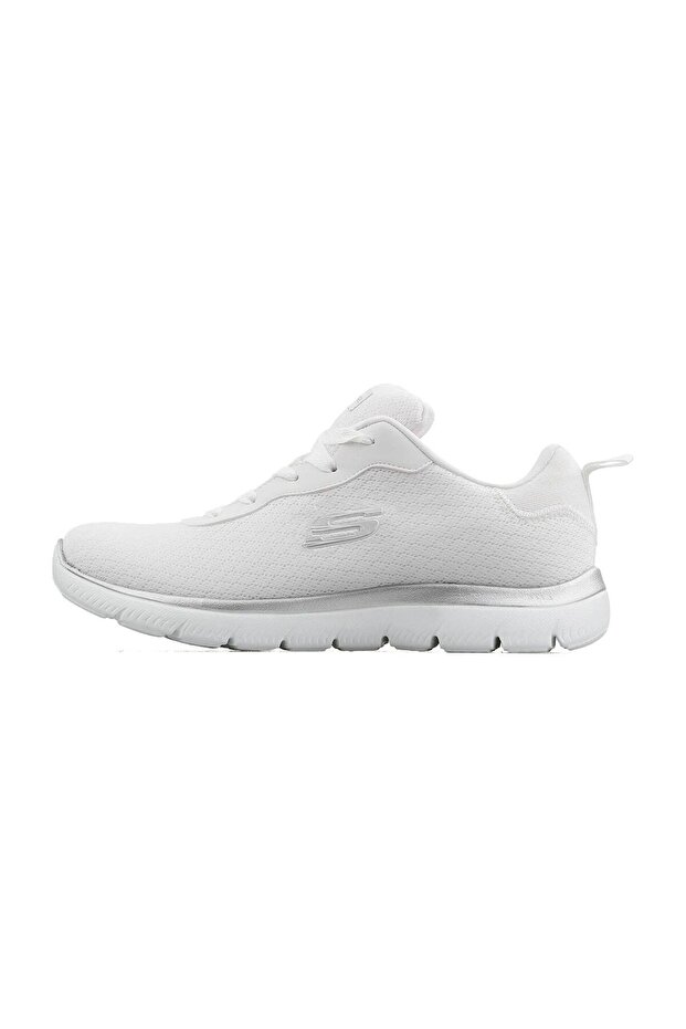 88888316Tk Sports Shoes White-Silver Juststep