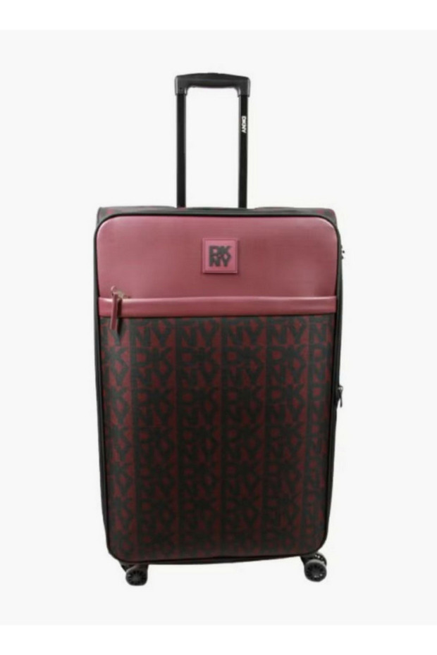 Monogram Print Softcase Luggage Trolley with Retractable Handle - 28 inches Check-In Bag