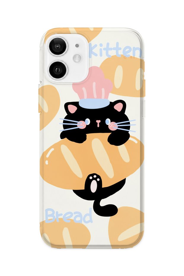 iPhone 12 Compatible Printed Transparent Phone Case | Collection: Snacktoon Delight
