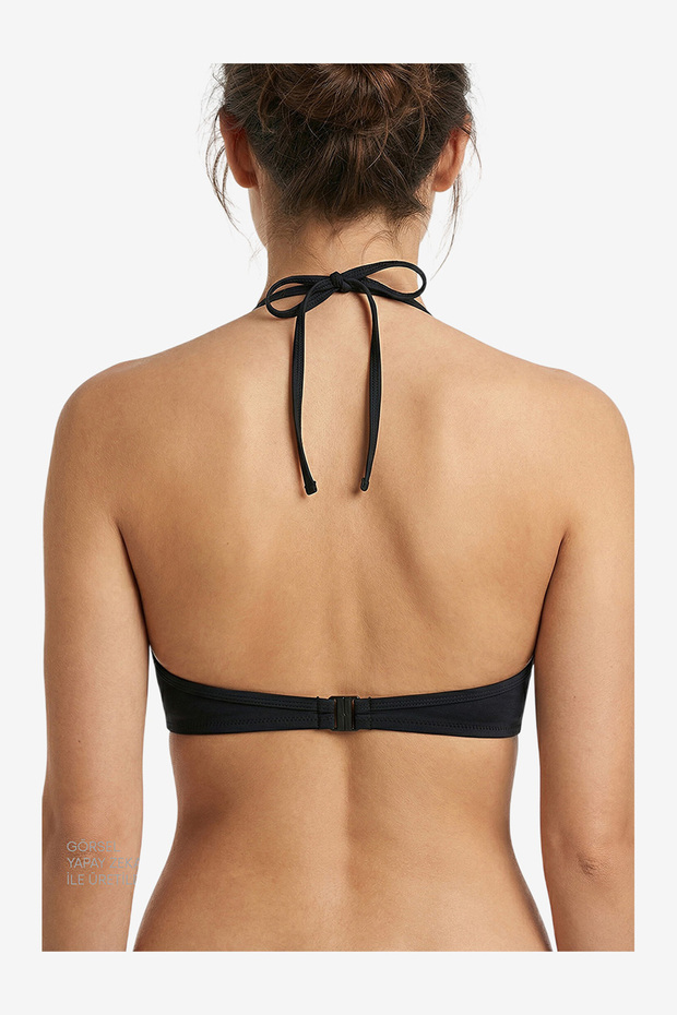 Women Cup Black Bikini Top - 3