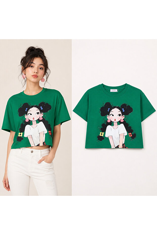 Oversized Crop Top