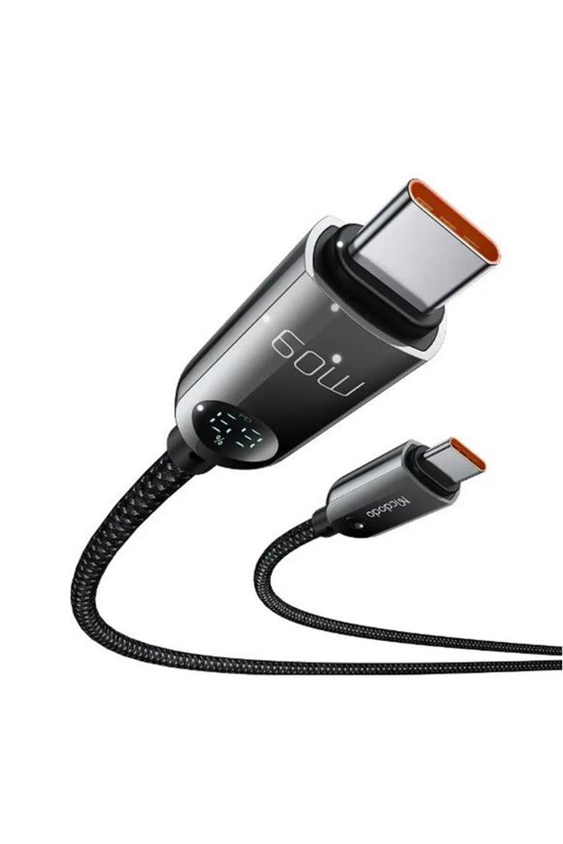 كابل MCDODO CA-4780 60 واط من النوع C إلى النوع C رقمي عالي الدقة بطول 1.2 متر