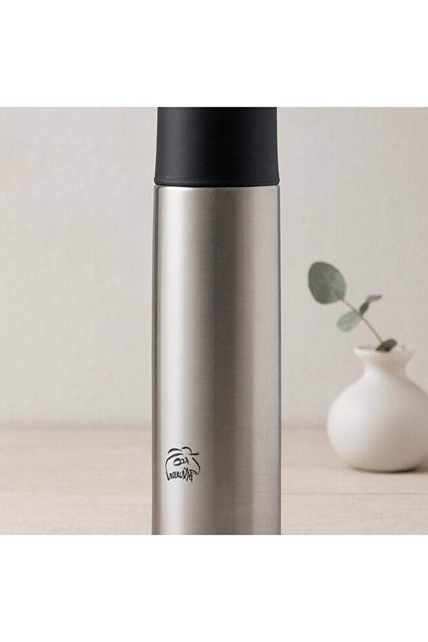 0.75 L Stainless Steel Thermos - with Leak-Proof Lid (with Cup)