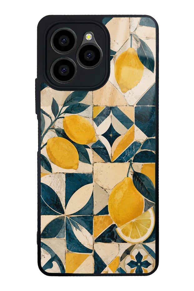Omix X6 Mediterranean Lemon Mosaic Design Glossy Phone Case