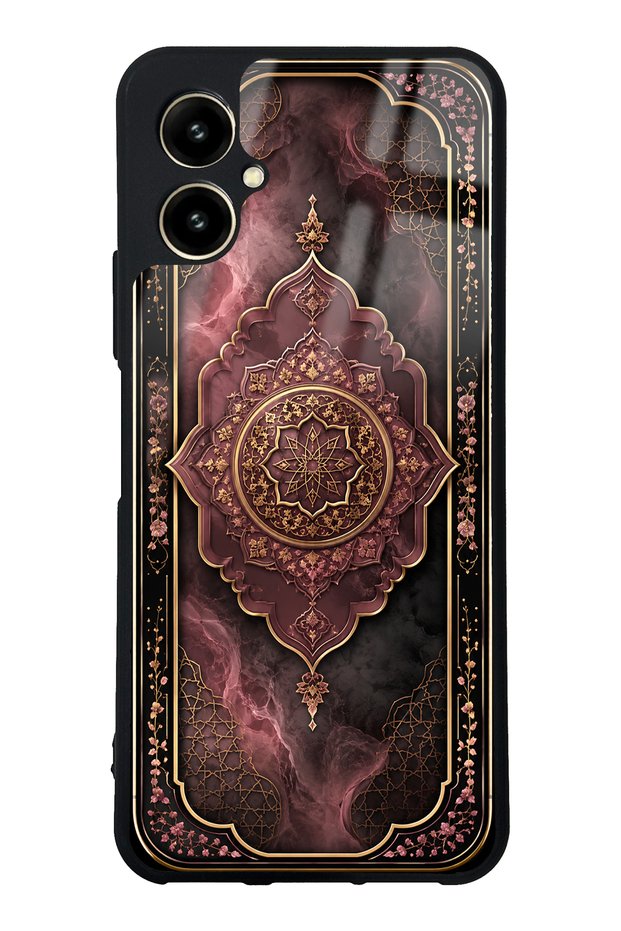 Omix X5 Rosewood Ottoman Medallion Design Glossy Phone Case