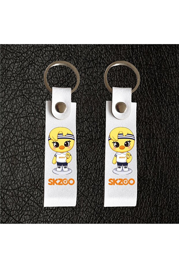 Skzoo Stray Kids Bbokari Felix Belt Keychain Bag Ornament Accessory