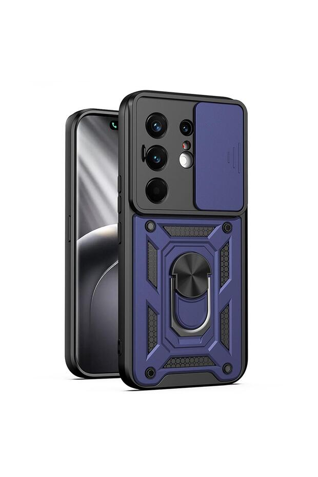 Tecno Camon 50 Compatible Case Impact Resistant Navy Blue