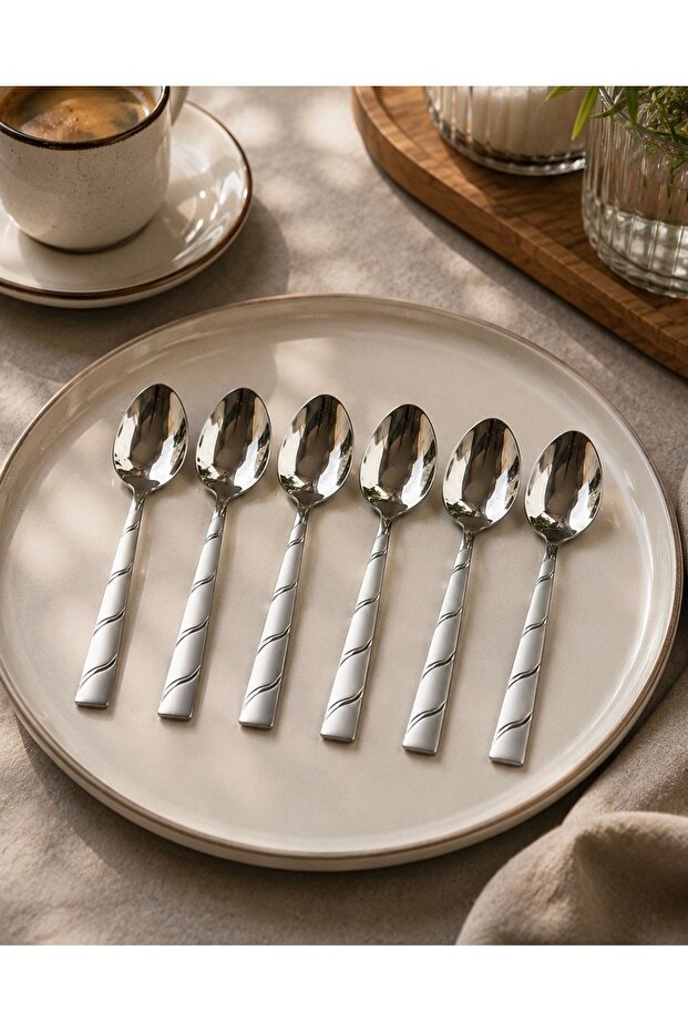 Dublin Satin Dinner Spoon 12 Pieces 18/10 Stainless Steel 3 mm 20 cm