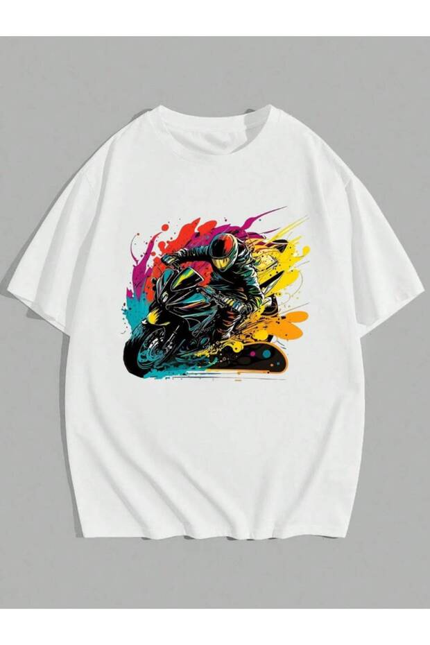 🔥 Unisex Oversize 100% Cotton Crew Neck Short Sleeve T-Shirt 🔥