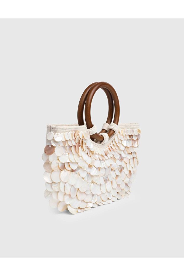 Adrina Women's Cream Handbag