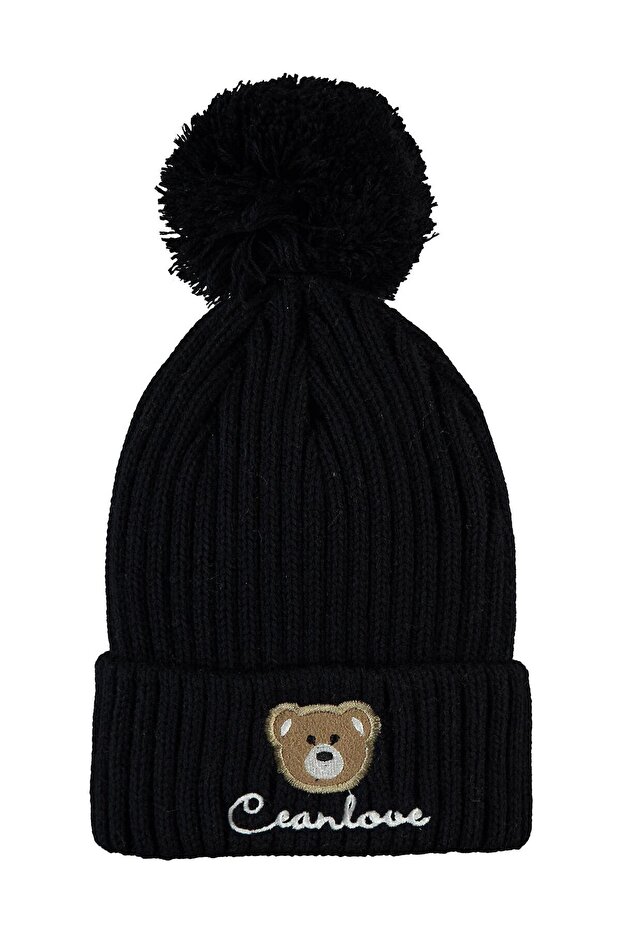 Baby Boy Beanie 0-24 Months Navy Blue