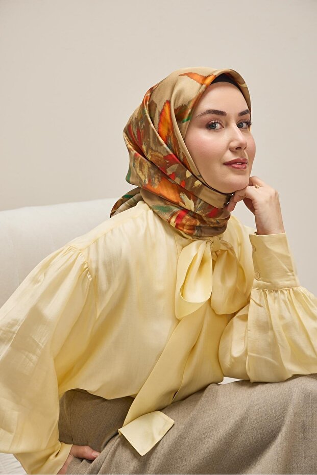 Twill Silk Scarf 11513-26