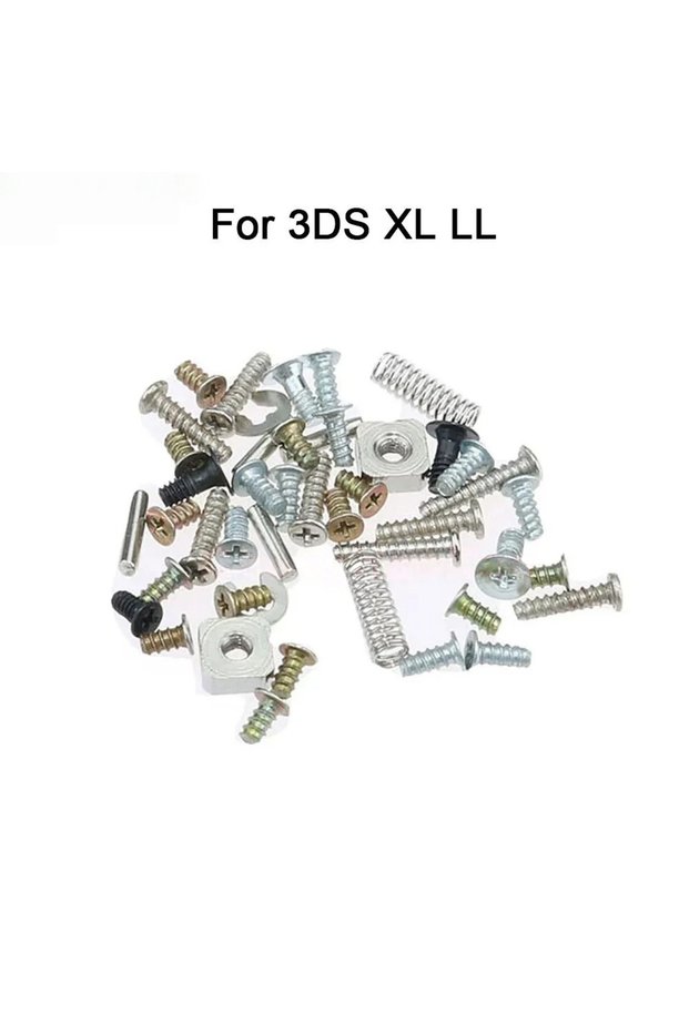 Bundle 1 For 3DS XL 1set Replacement Philips Head Screws Set For 3DS XL LL New 3DS LL XL Game Consol