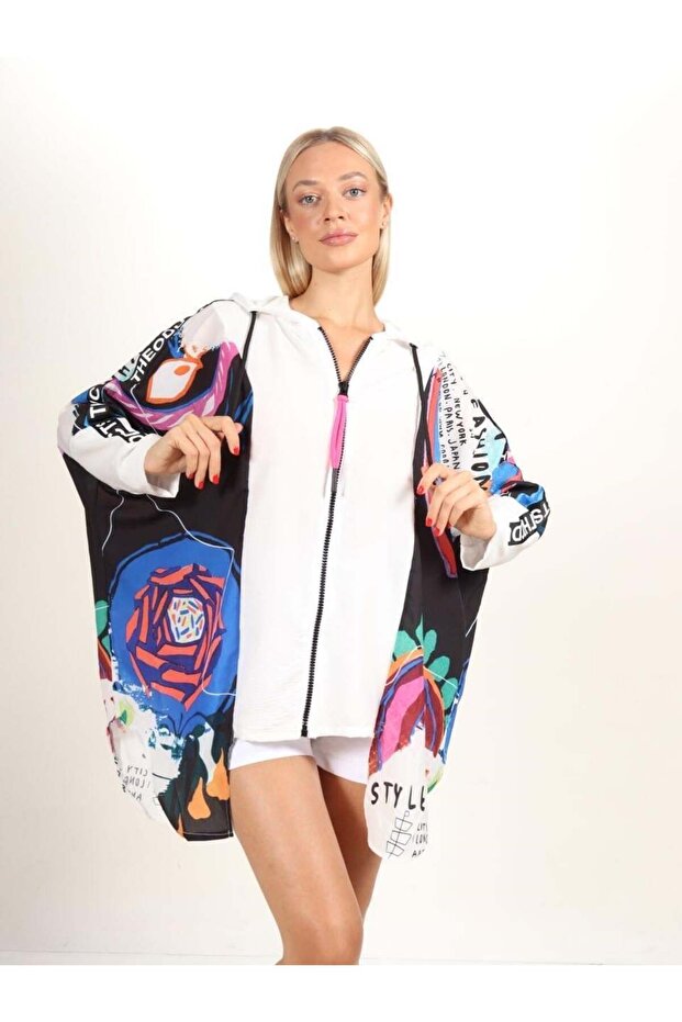 Garnished Vintage Jacket White