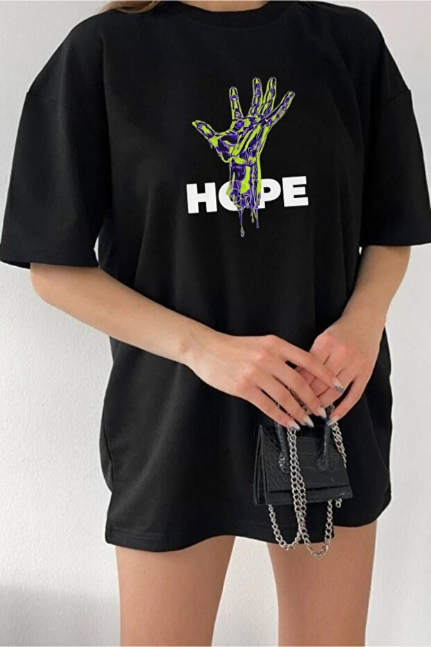 Hope Printed Oversize T-Shirt