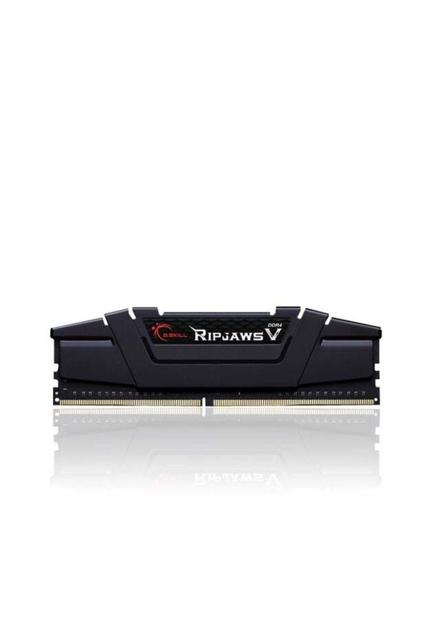 Gskill 8Gb (1X8Gb) Ripjawsv Black Ddr4 3600Mhz Cl18 1.35V Single Module Ram