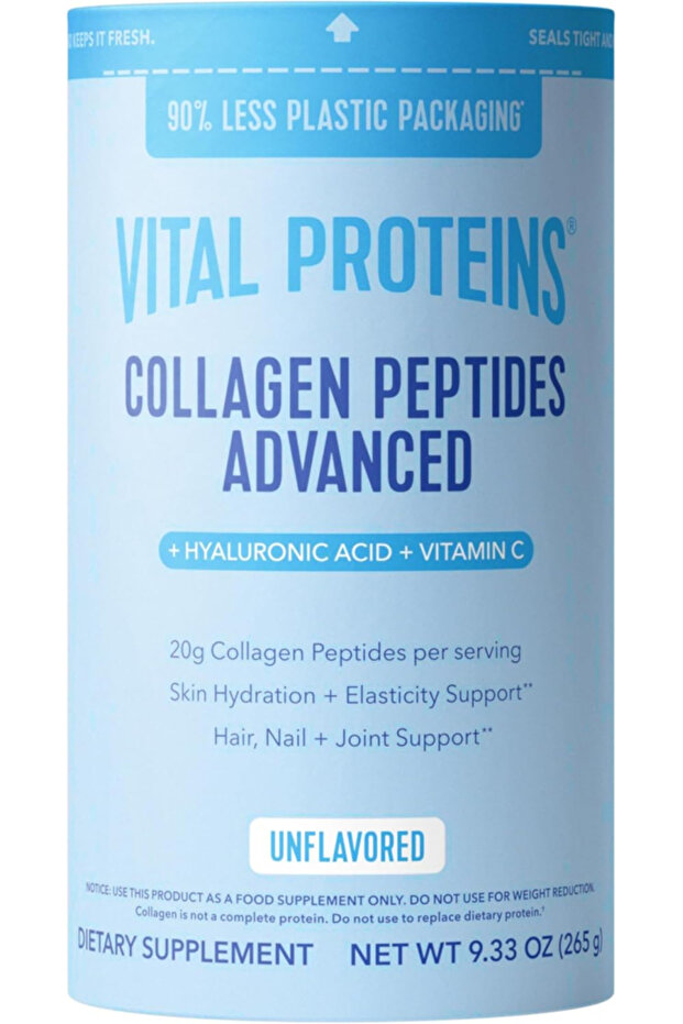 Collagen Peptides Unflavored - 13 Servings - 265G (9.33 Oz)