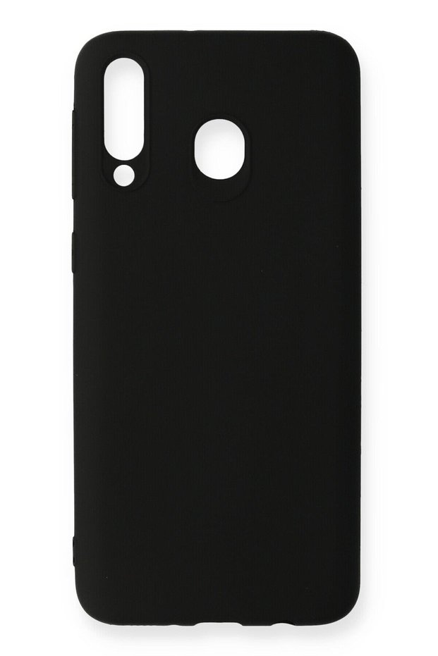 Compatible Case for Samsung Galaxy M30 Yumauask Colorful Flexible Premium Rubber Silicone - Black