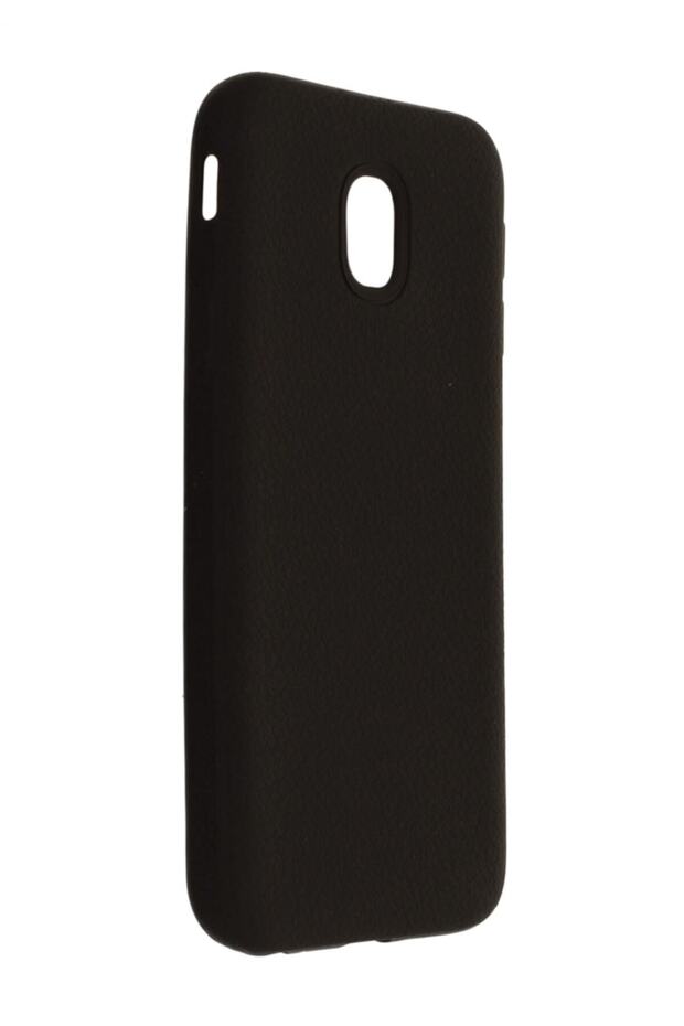 Compatible Case for Samsung Galaxy J3 Pro / J330 Soft Colorful Flexible Premium Rubber Silicone - Black