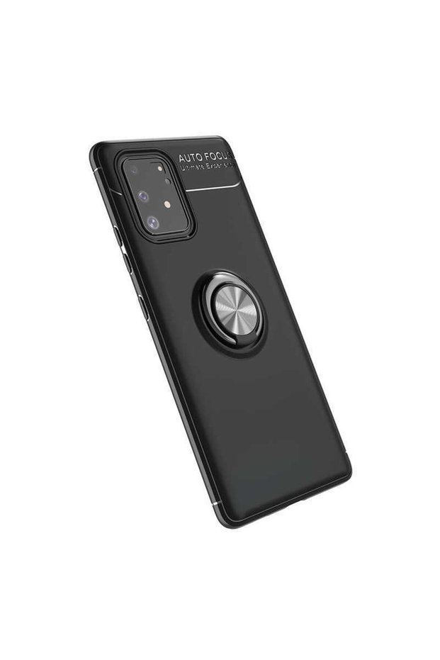 Compatible Case for Samsung Galaxy A91 (S10 Lite) with Rotatable Ring Standravelcover