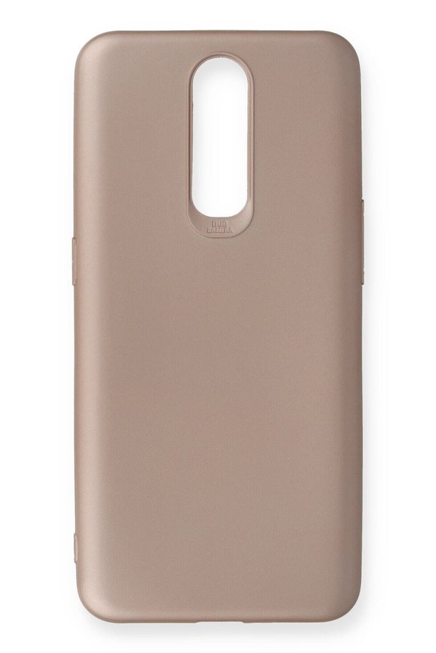 Compatible Case for Oppo Rx17 Pro Yumauşk Colorful Flexible Premium Rubber Silicone - Rose Gold