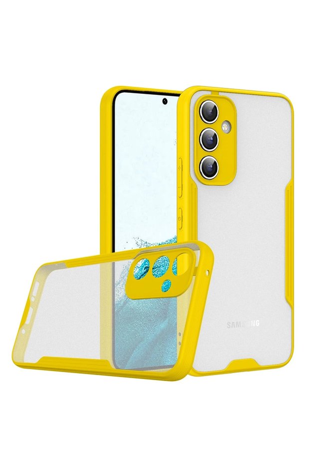 Aconcept Galaxy A24 4g Case Platinum Silicone (13701) - Yellow