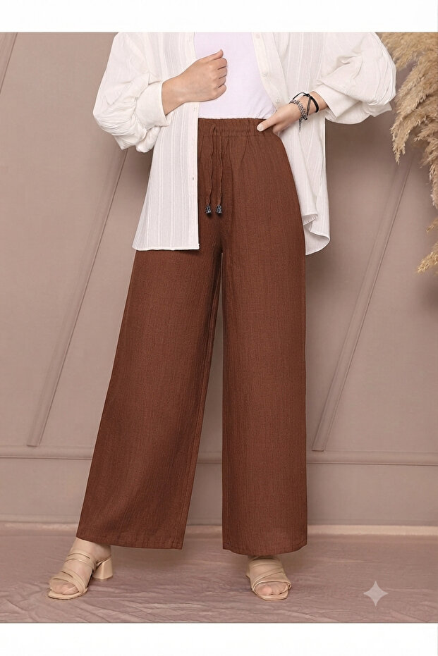 Large Size Wide Leg Ayrobin Pants
