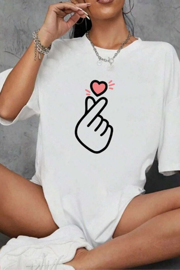 Unisex Printed oversized T-shirt