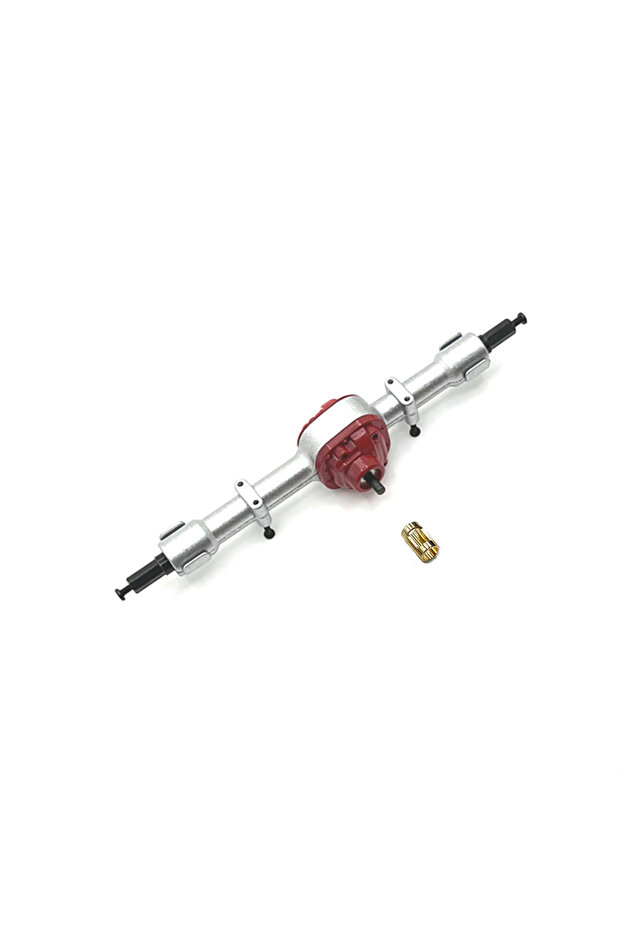 After Silver For MN78 MN82 Metal Front And Rear Axle With 3mm To 4mm Shaft Sleeve 1/12 RC Car Upgrad