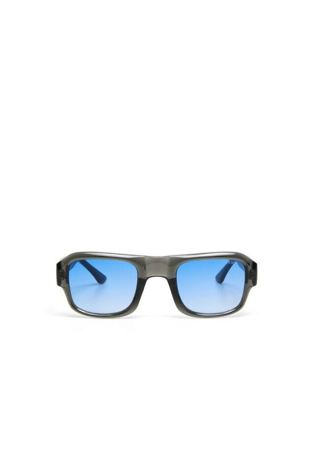 Club Stromboli Blue Lens Sunglasses Transparent Smoked