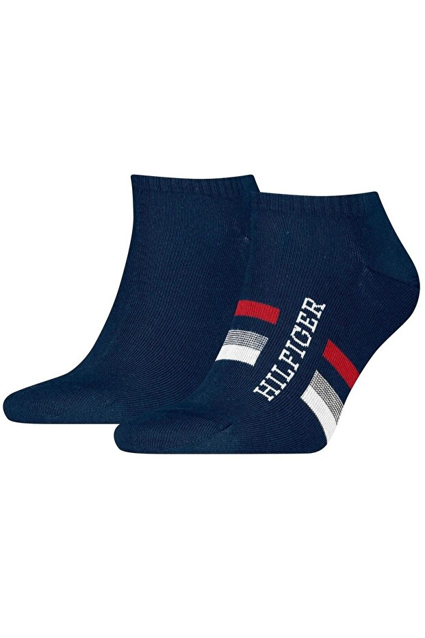 Tab Sock 2 Pack Navy Cotton Bootie Ankle Socks 2-Pack Navy Blue