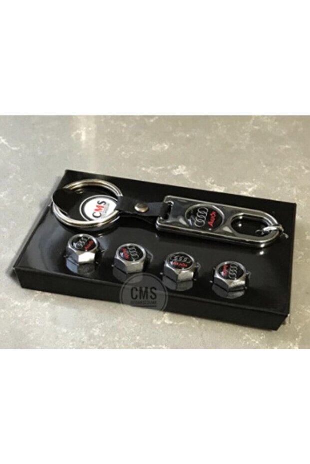 Audi Valve Cover with Keychain - Audi Valve Cover with Keychain - Audi Valve Set