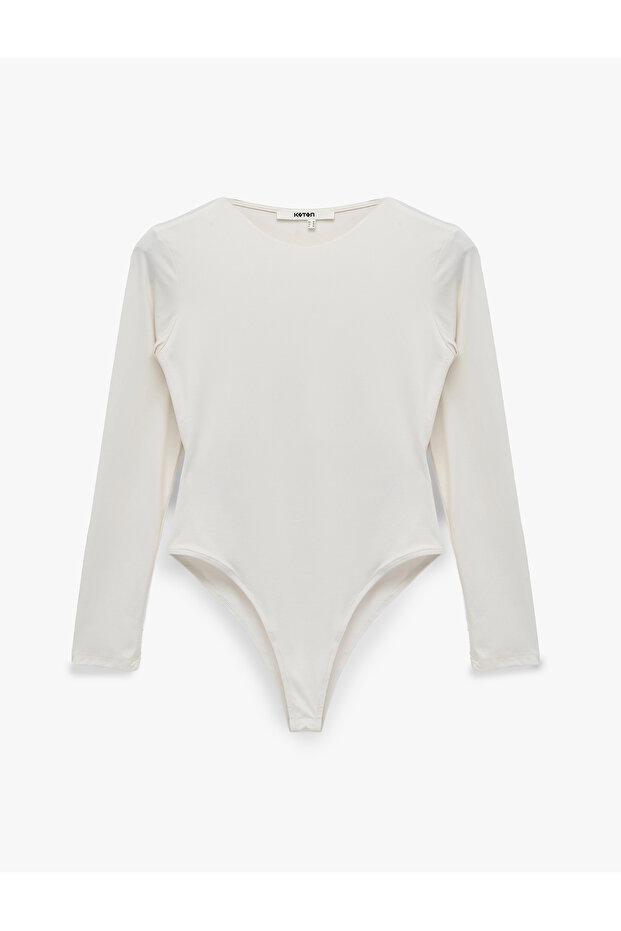 Crew Neck Long Sleeve Bodysuit