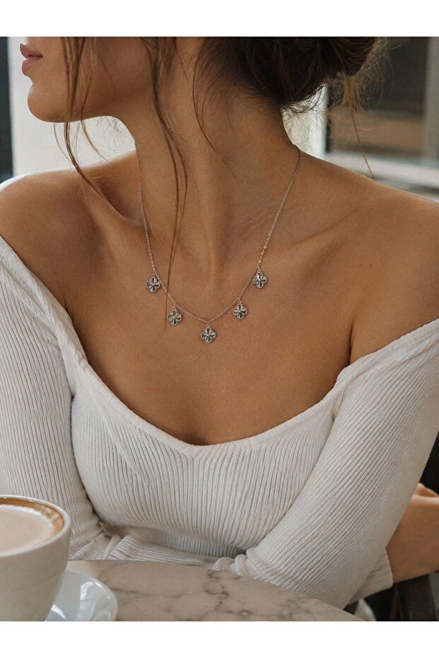 Brand Model Yonca High Quality Steel Necklace