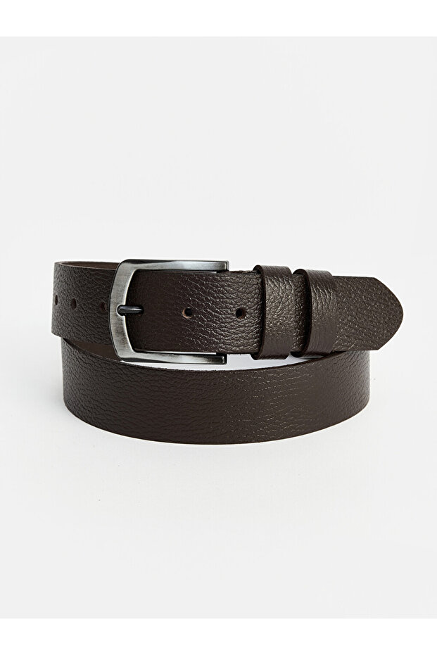 LCW ACCESSORIES Genuine Leather Men's Belt