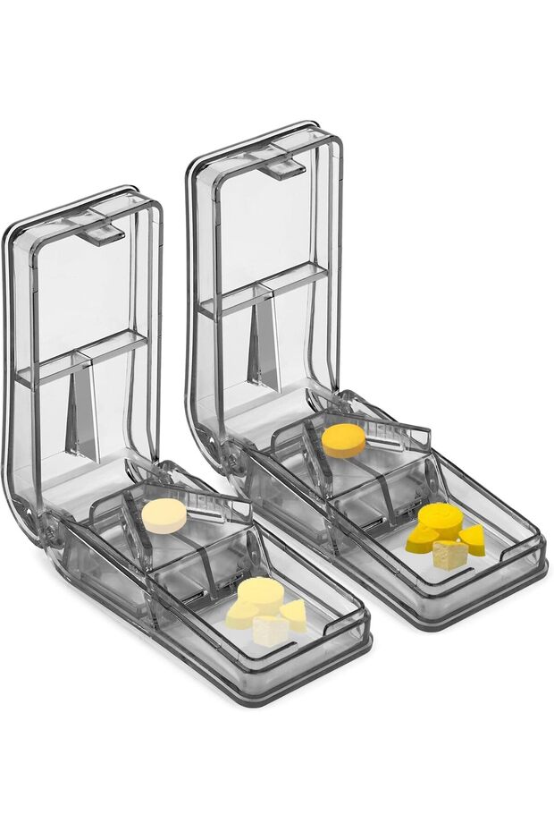 2-Pack Pill Cutter for All Sizes – The Best Multi-Purpose Pill Cutter Ever