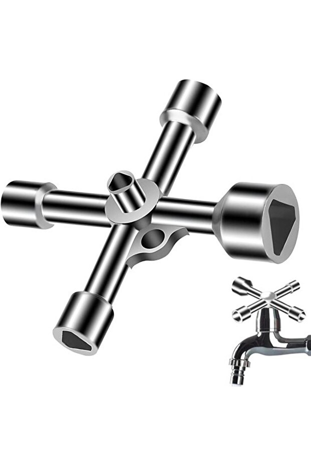 Triangular keys for bollards and gateposts - 5 sizes - Universal switch cabinet keys - Trash can opening keys