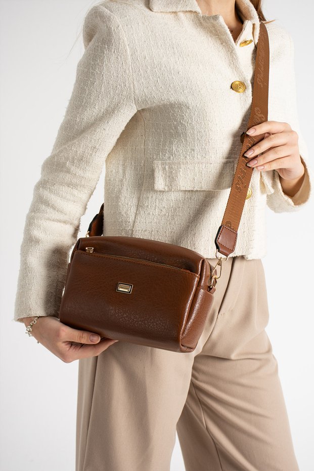 Viatox Vs 1441 Women's Shoulder Bag Handbag Crossbody Bag Taba