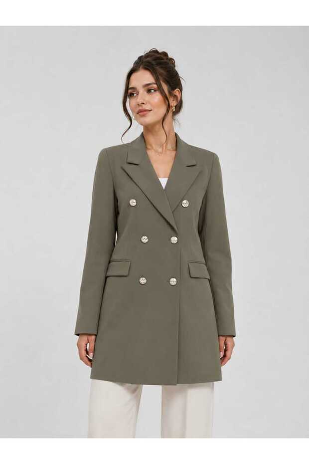 Uzun Blazer Ceket