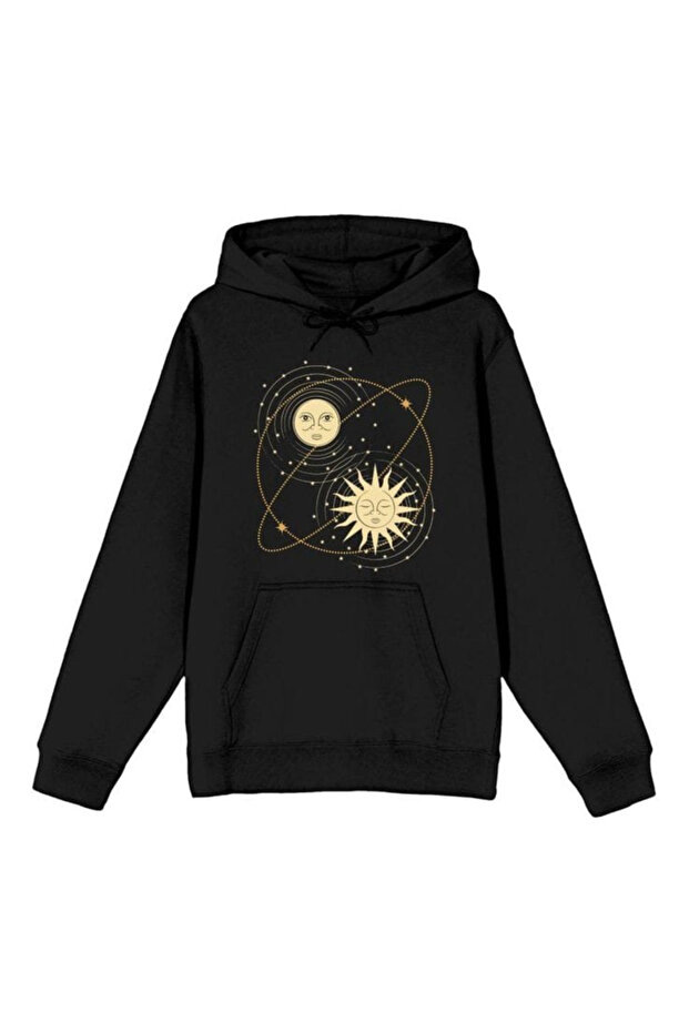 Unisex Printed Hooded Sweatshirt