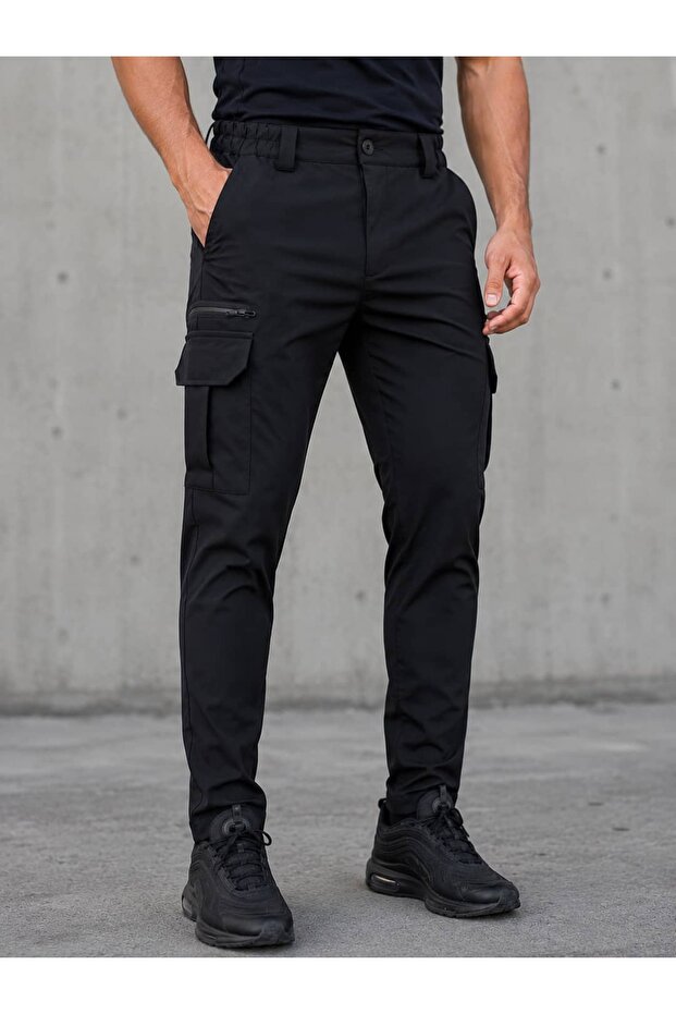 Tactical Trousers Outdoor Cargo Pocket Waterproof Lycra